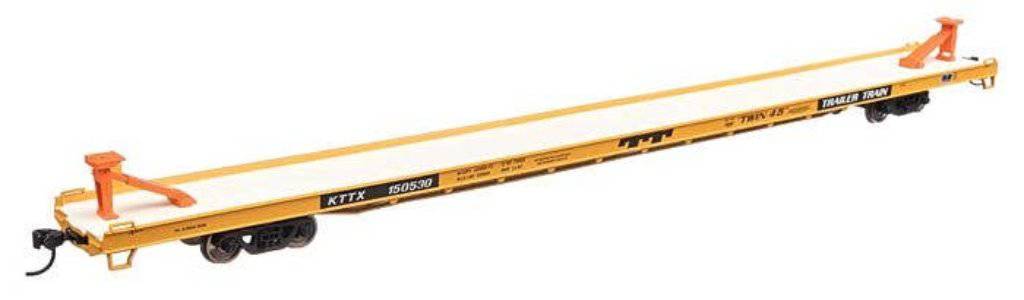 Walthers HO 910-5739 - Mainline - 89' Channel Side Flatcar "KTTX" #150530