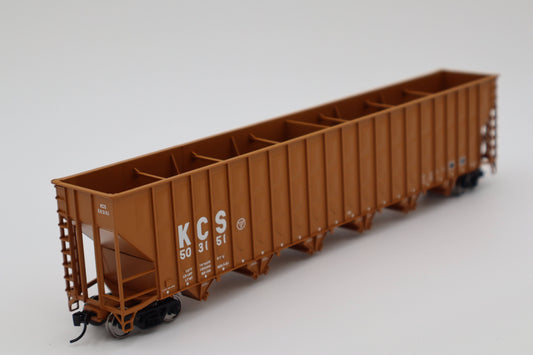 Walthers HO 910-56346 - Mainline - 73' Greenville 7,000 Cubic Foot Wood Chip Hopper "Kansas City Southern" #503151