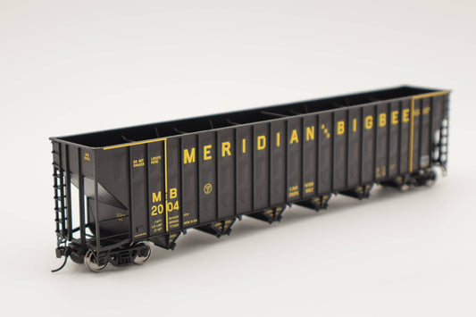 Walthers HO 910-56352 - Mainline - 73' Greenville 7,000 Cubic Foot Wood Chip Hopper "Meridian & Bigbee" #2017