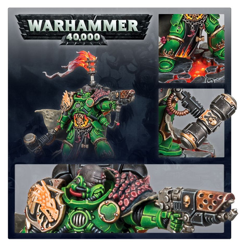 Games Workshop 55-17 - Warhammer 40,000 - Salamanders: Adrax Agatone