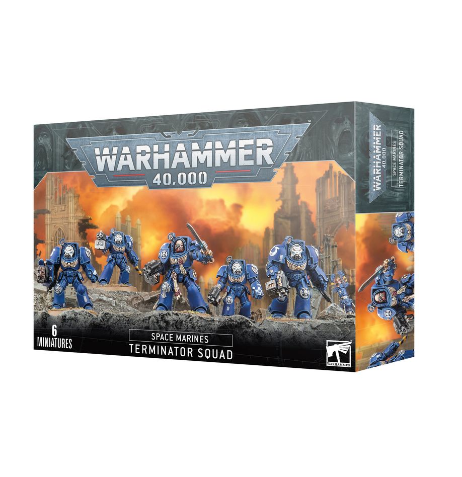 Games Workshop 48-90 - Warhammer 40,000 - Space Marines: Terminator Squad - MrMuffin'sTrains