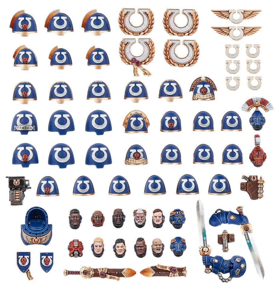 Games Workshop 55-72 - Warhammer 40,000 - Ultramarines: Upgrades and Transfers