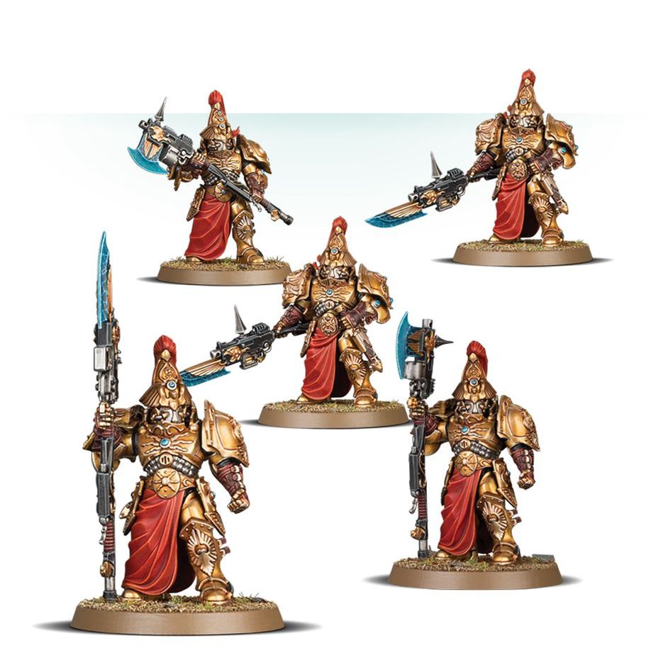 Games Workshop 01-11 - Warhammer 40,000 - Adeptus Custodes: Custodian Wardens