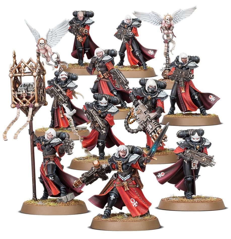 Games Workshop 52-20 - Warhammer 40,000 - Adepta Sororitas: Battle Sisters Squad