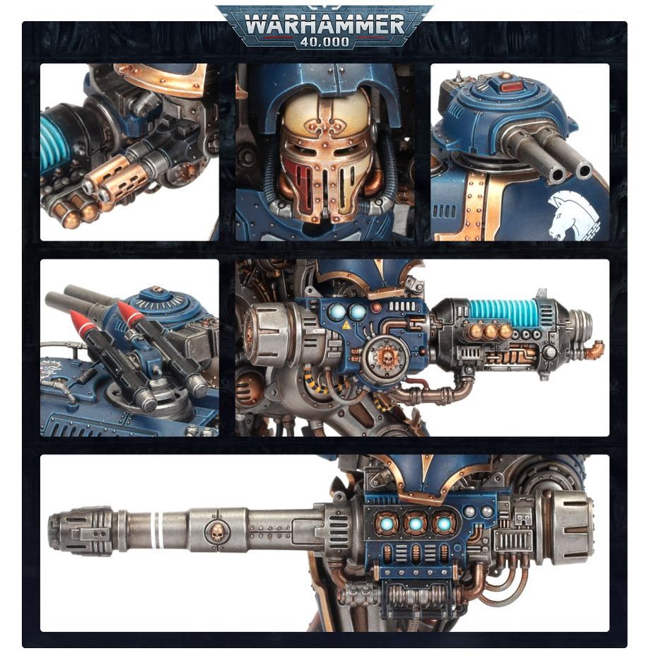 Games Workshop 54-21 - Warhammer 40,000 - Imperial Knights: Knight Dominus