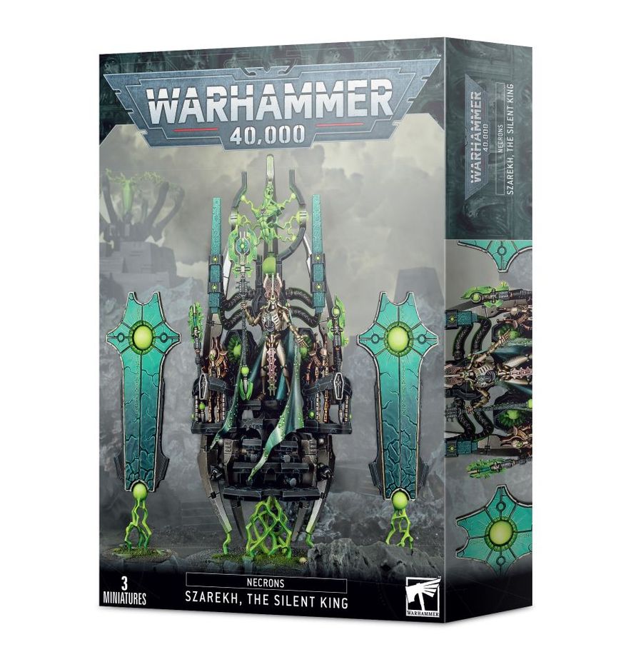 Warhammer 40K Necrons – Szarekh Il Re Silenzioso Con Menhir – Nuovo In Scatola - Foto 2
