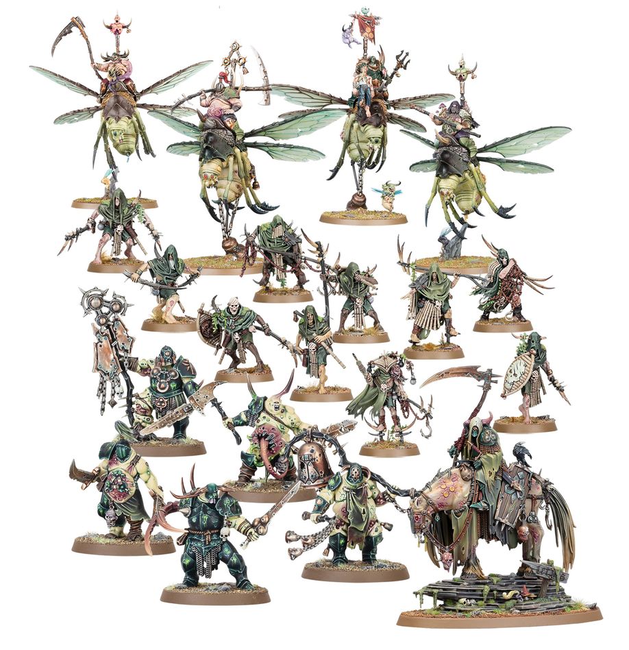 Warhammer Age of Sigmar - Maggotkin of Nurgle: Shudderblight Cyst - Games Workshop Warhammer Age of Sigmar - Maggotkin of Nurgle: Shudderblight Cyst - Games Workshop