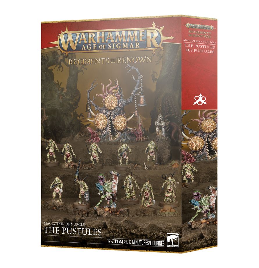 Games Workshop 83-106 - Age of Sigmar - Maggotkin of Nurgle: The Pustules