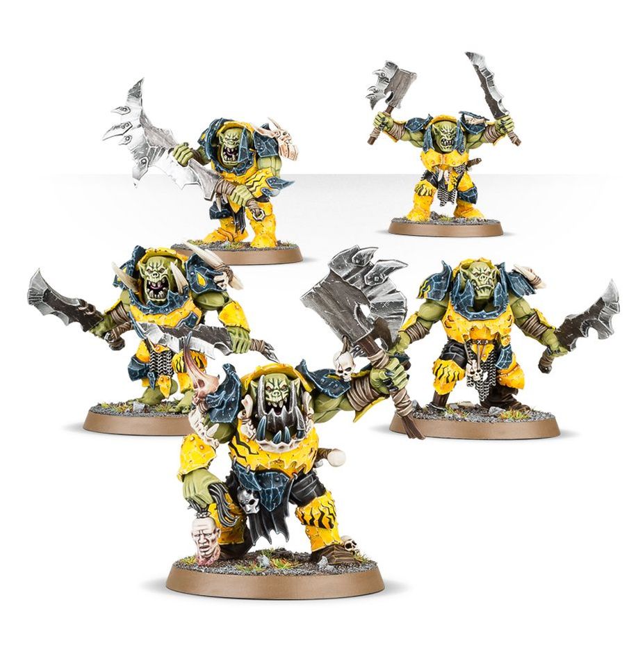 Games Workshop 70-893 - Age of Sigmar - Orruk Warclans: Ironjawz Bigmob Spearhead