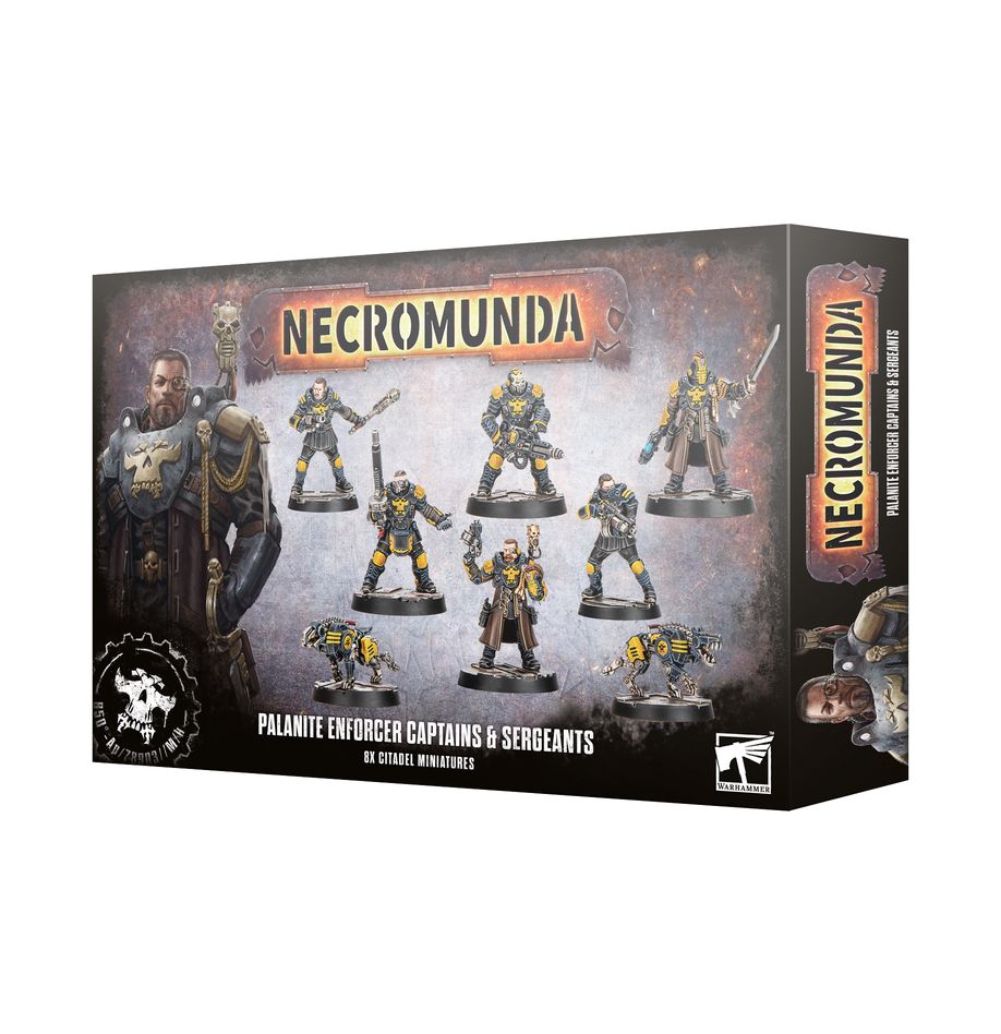 Games Workshop 301-59 - Necromunda - Palanite Enforcers: Captains & Sergeants