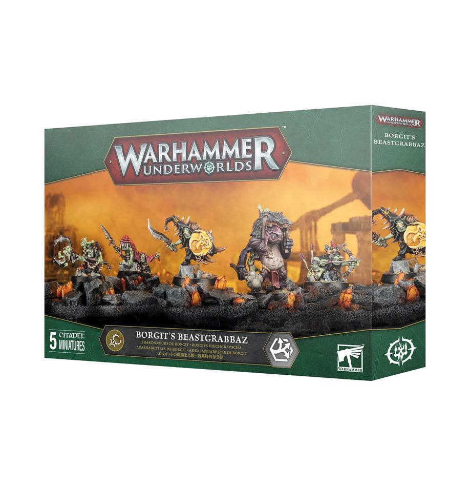 Games Workshop 109-33 - Warhammer Underworlds - Borgit's Beastgrabbaz (Clearance)
