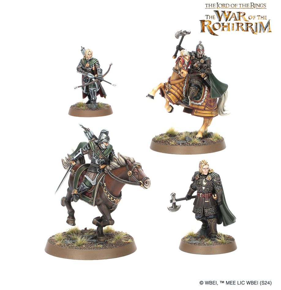 Games Workshop 30-89 - Middle-Earth Strategy Battle Game - Haleth & Hama, Princes of Rohan