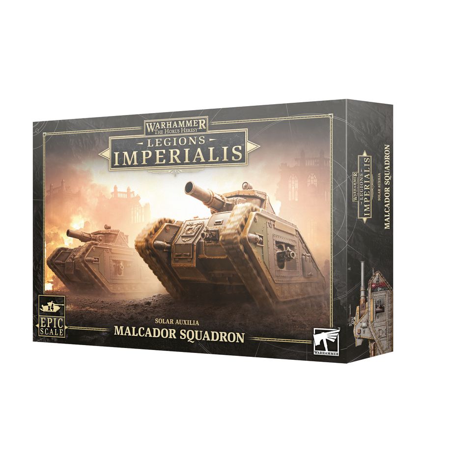 Games Workshop 03-11 - Legions Imperialis - Solar Auxilia: Malcador Squadron