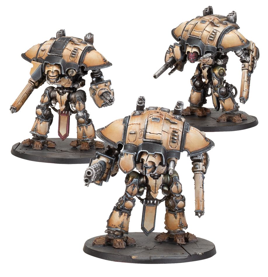 Games Workshop 03-28 - Legions Imperialis - Knight Households: Questoris Knights