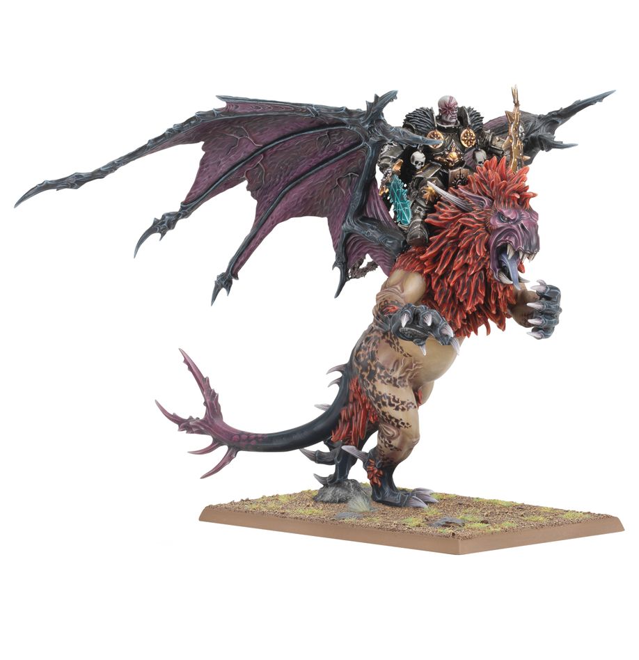Games Workshop 08-05 - Warhammer: The Old World - Warriors of Chaos: Lord on Manticore
