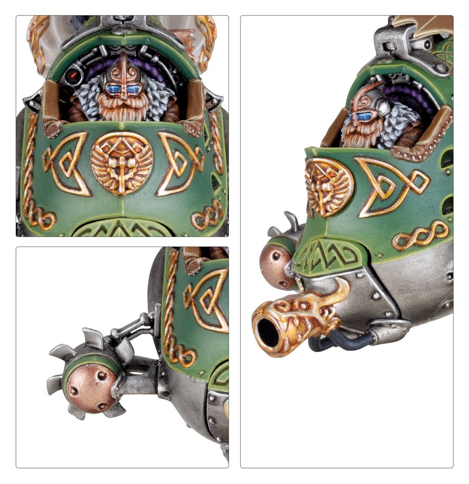 Games Workshop 10-13 - Warhammer: The Old World - Dwarfen Mountain Holds: Gyrocopters and Gyrobombers