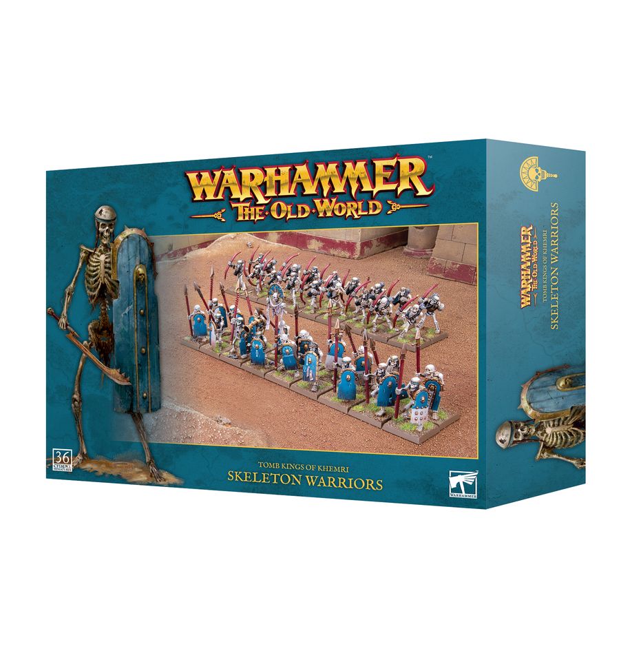 Games Workshop 07-09 - Warhammer: The Old World - Tomb Kings of Khemri: Skeleton Warriors