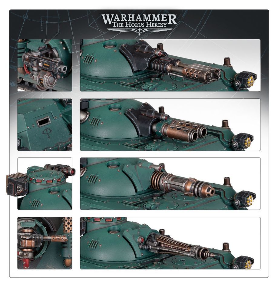 Games Workshop 31-59 - Horus Heresy - Legiones Astartes: Deimos Pattern Predator Support Tank