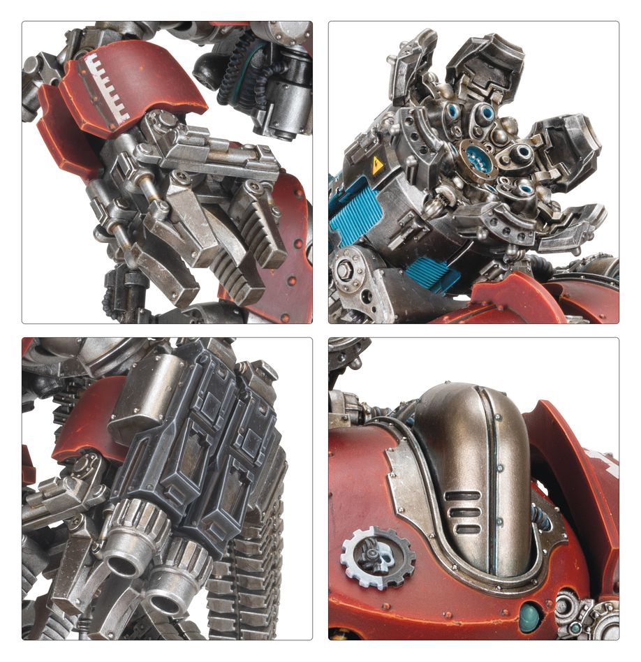Games Workshop 31-91 - Horus Heresy - Mechanicum: Thanatar Cavas Siege-Automata