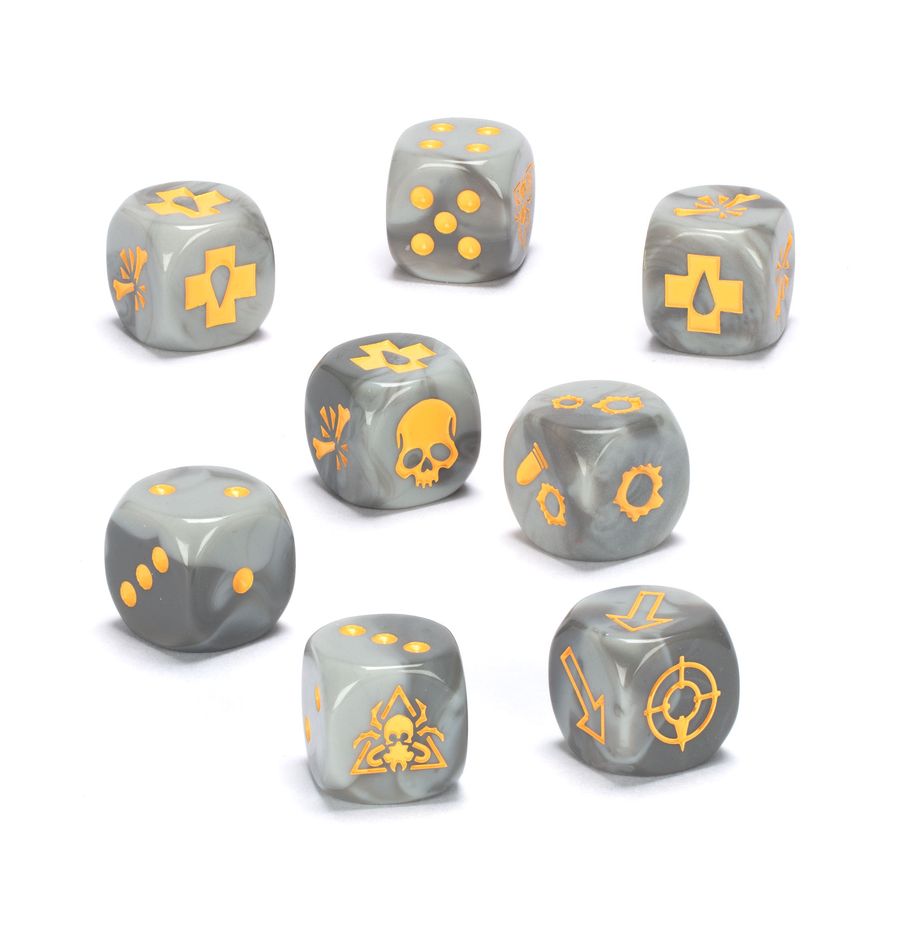 Games Workshop 301-50 - Necromunda - Ash Waste Nomads: Tribes of the Wastelands Dice