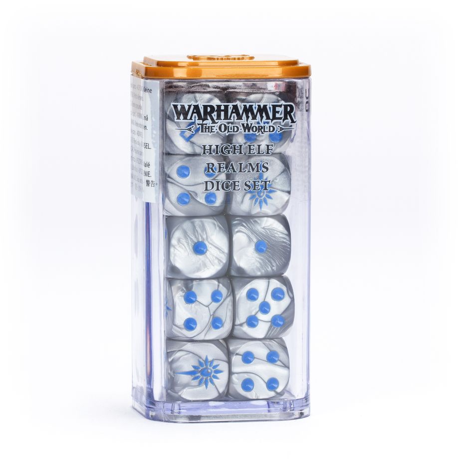 Games Workshop 13-03 - Warhammer: The Old World - High Elf Realms: Dice