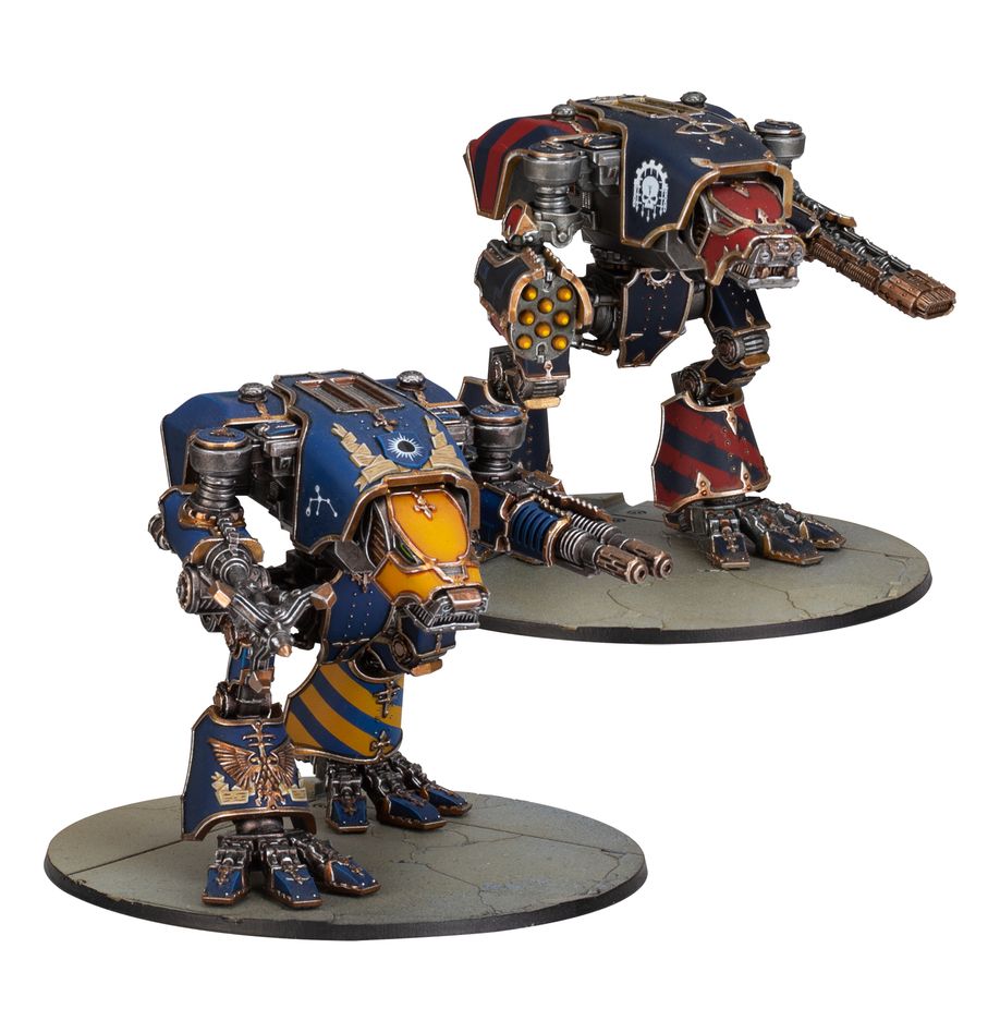 Games Workshop 03-45 - Legions Imperialis - Titan Legions: Warhound Titans with Ursus Claws