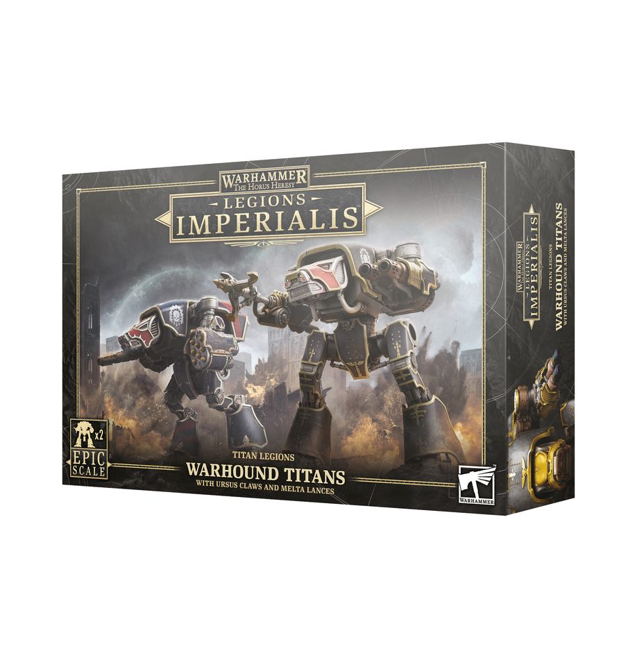 Games Workshop 03-45 - Legions Imperialis - Titan Legions: Warhound Titans with Ursus Claws