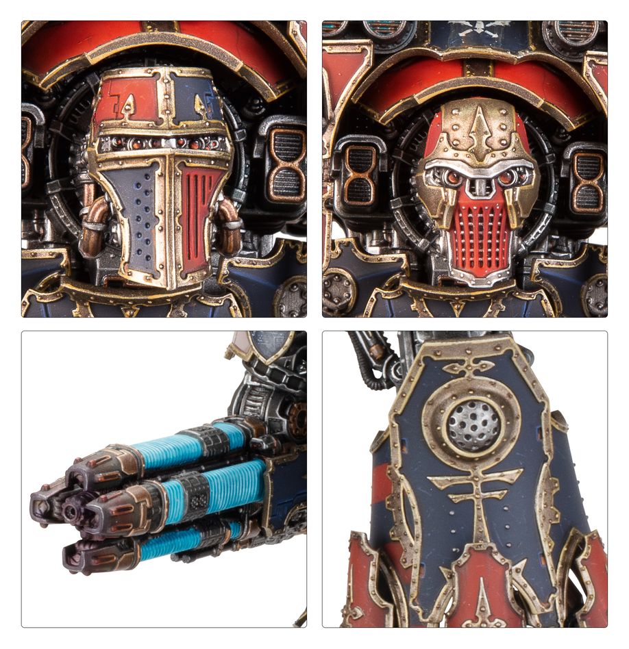 Games Workshop 03-26 - Legions Imperialis - Titan Legions: Warmaster Heavy Battle Titan with Plasma Destructors