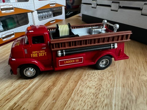 Denver Diecast 275-9225 - 1956 Fire Truck "Cripple Creek" 1/48 Diecast Car - MrMuffin'sTrains