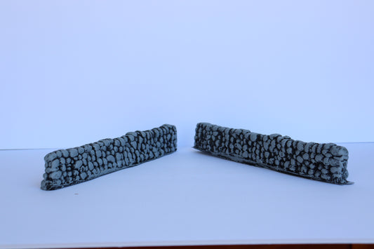 Atherton Scenics 0701 - Civil War - Stone Wall Barricade (2 Pack)