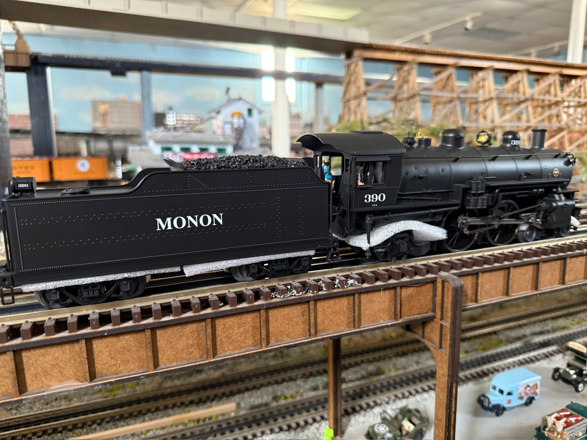 Lionel 2531890 - Legacy A6 Atlantic Steam Locomotive "Monon" #390 - Custom Run for MrMuffin'sTrains