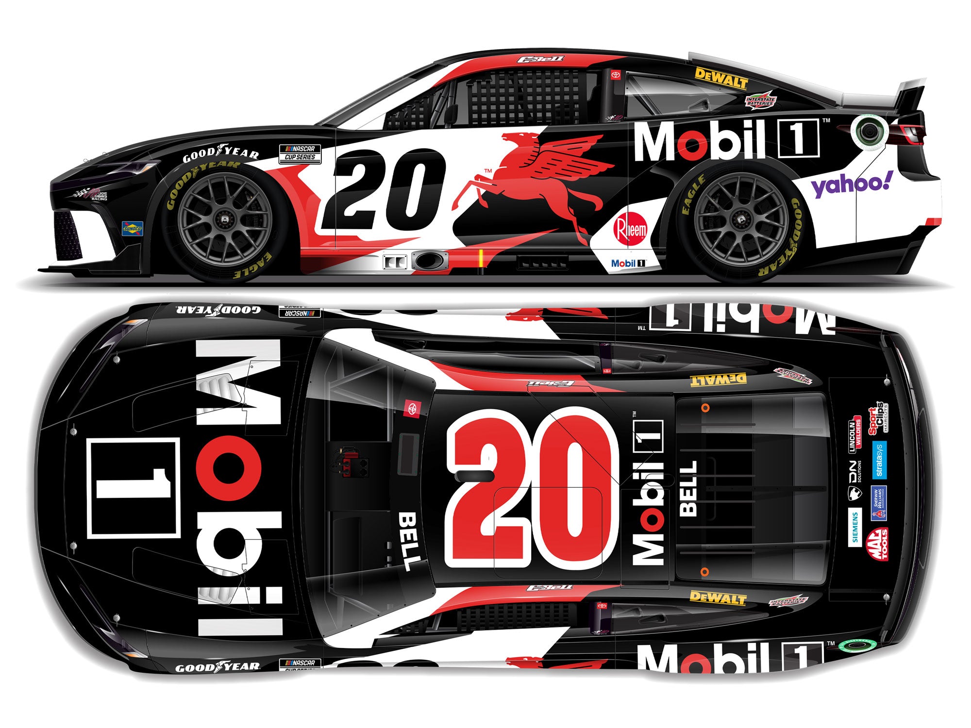 Lionel Racing - NASCAR Cup Series 2024 - Christopher Bell - #20 Mobil 1