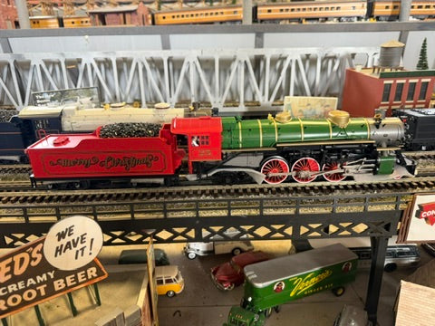 MTH 20-3979-1 - Premier - 4-6-2 USRA Heavy Pacific Steam Engine "Christmas" #25 w/ PS3