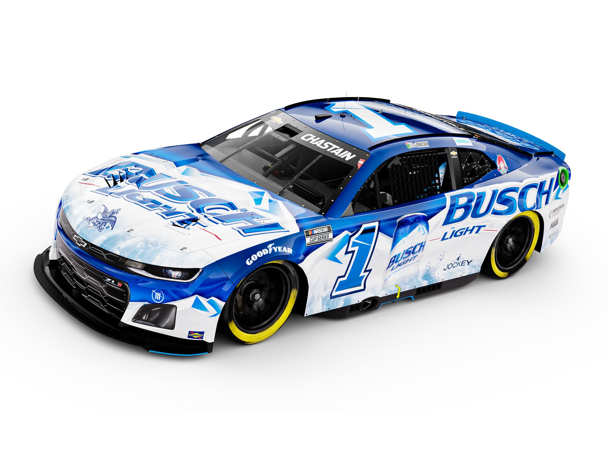 Lionel Racing - NASCAR Cup Series 2024 - Ross Chastain - #1 Busch Light  Throwback