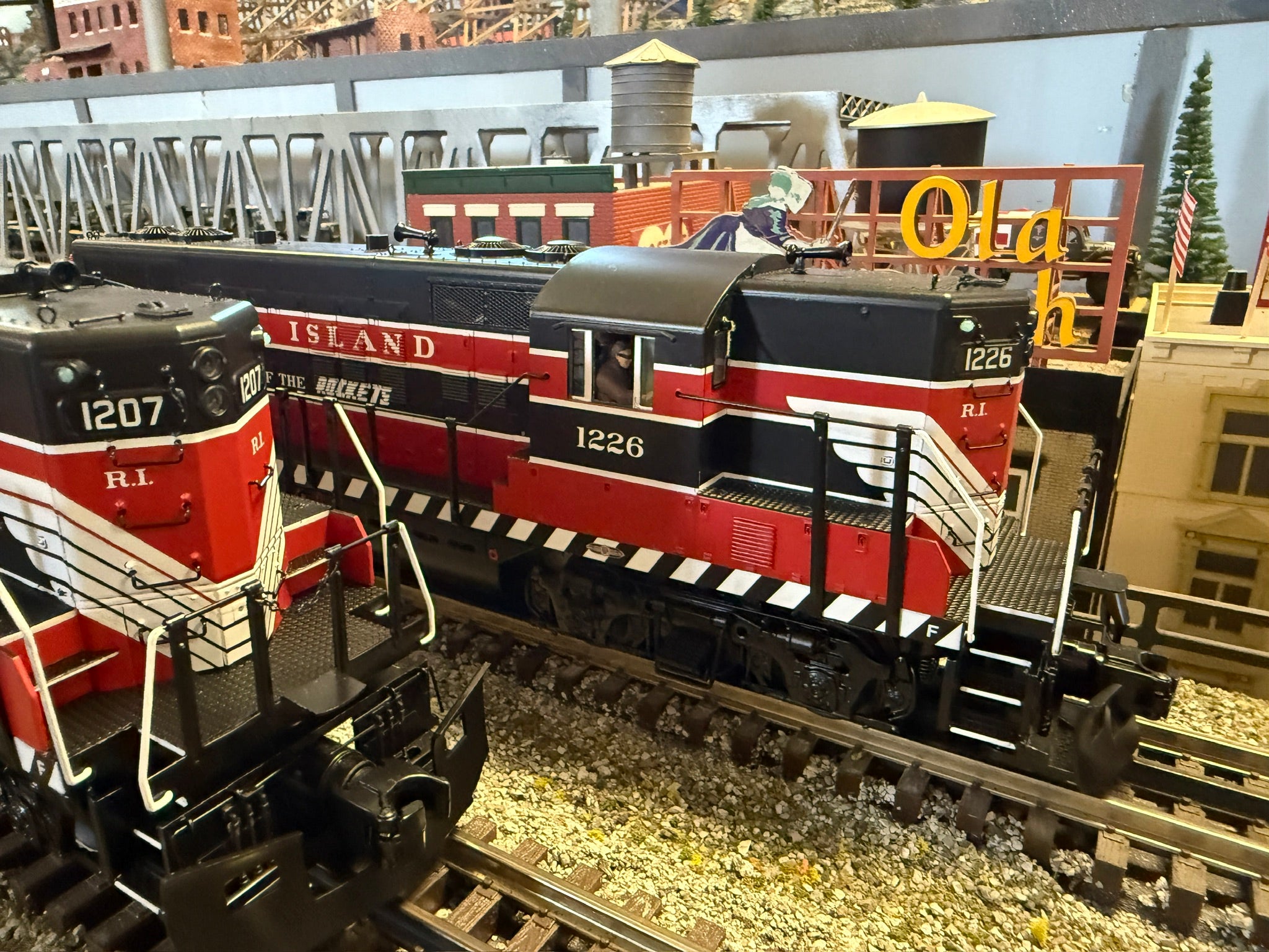 MTH 20-29047-1 - GP-7 Diesel Engine "Rock Island" #1226 w/ PS3