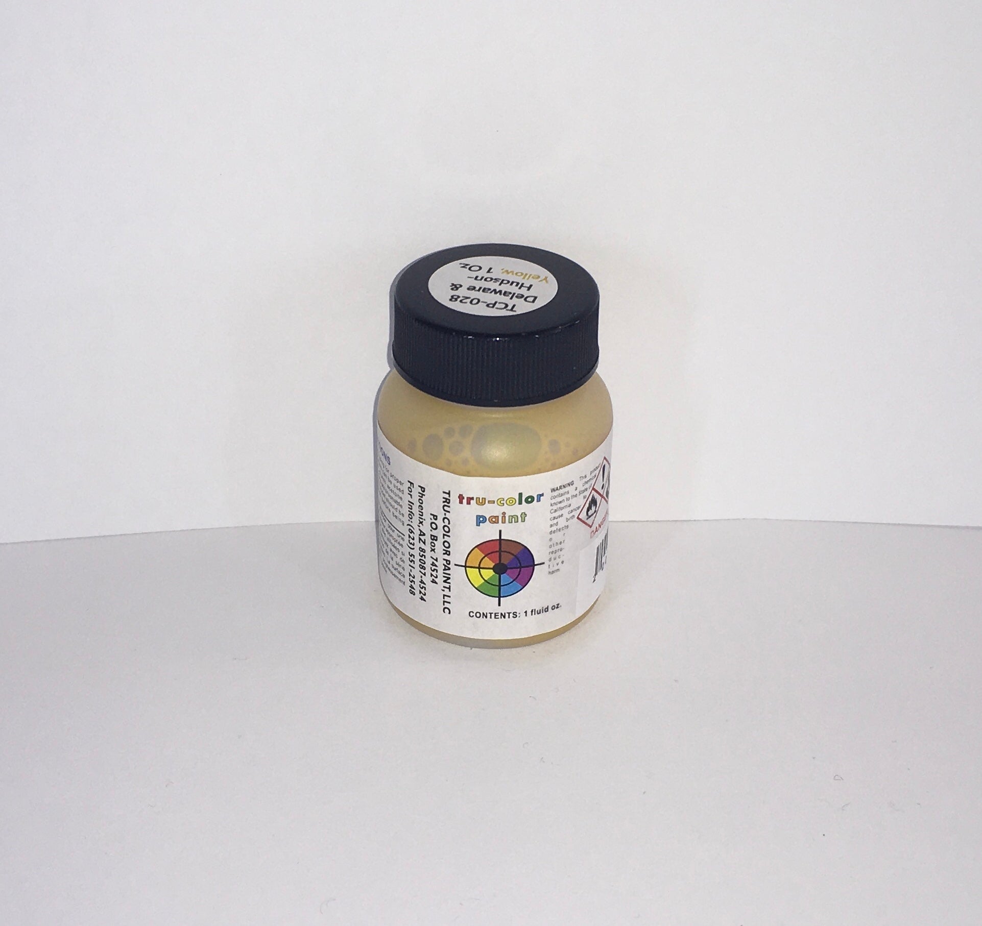 Tru-Color Paint - TCP-028 - Delaware & Hudson - Yellow (Solvent-Based Paint)