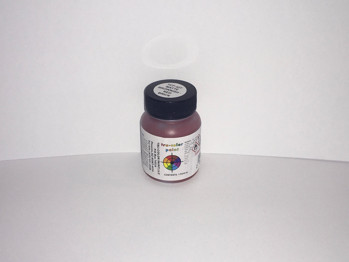 Tru-Color Paint TCP-427 - Brick Brown Red (Matte, Sprayable)