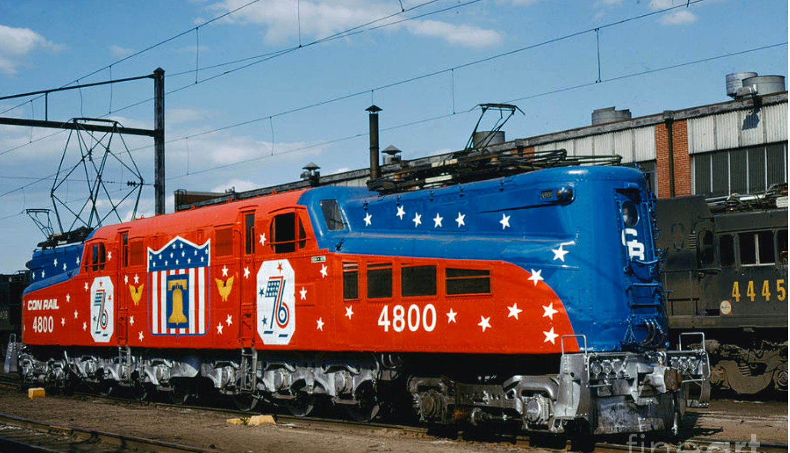 Lionel 2533951 - Vision Line GG1 Electric Engine "Conrail" #4800 (Bicentennial) - Custom Run for MrMuffin'sTrains
