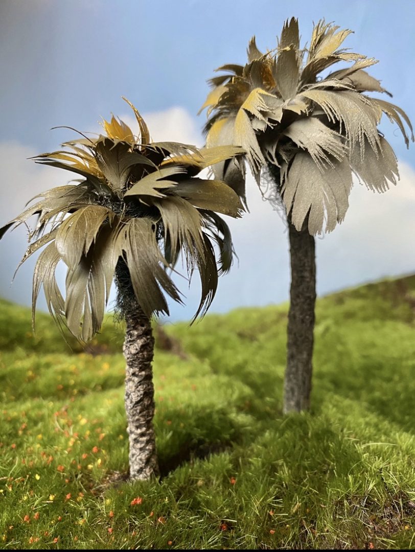 Grand Central Scenery T25 - 5"-6" Medium Palm Trees (2-Pack)
