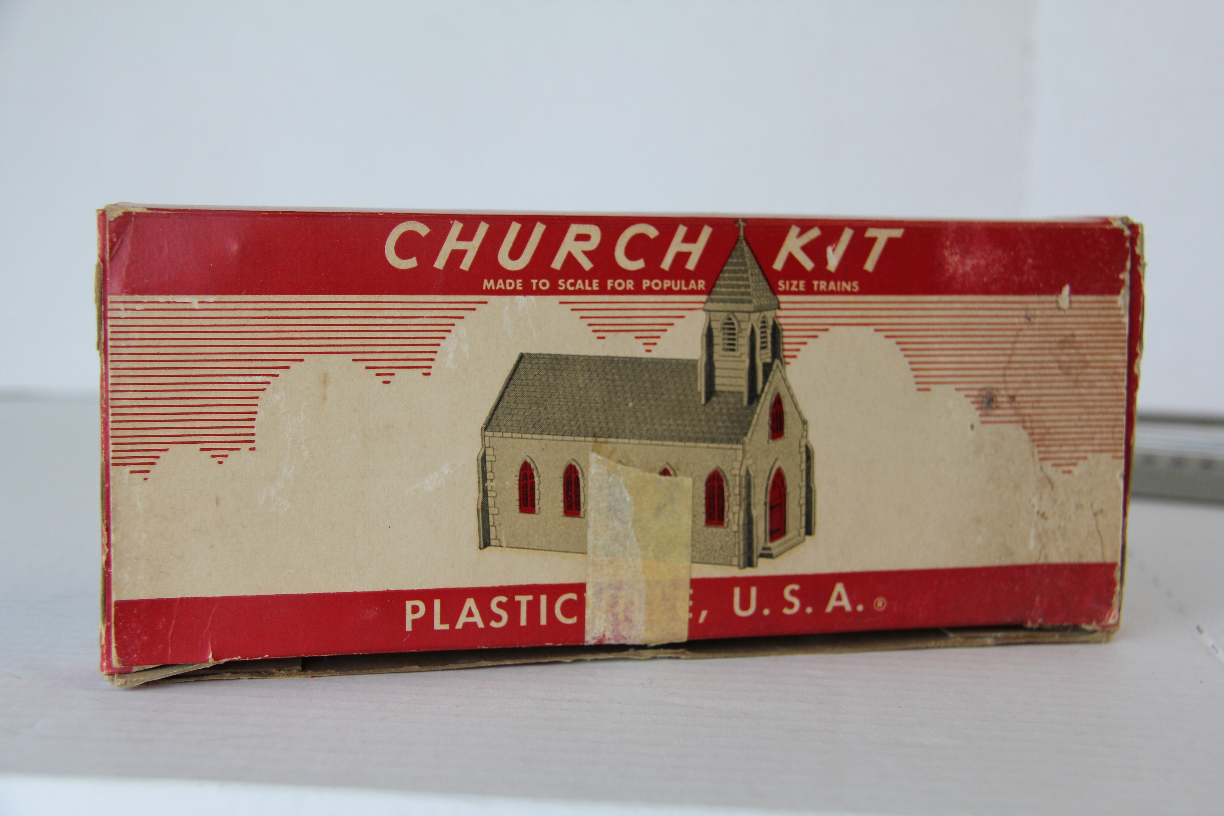 Bachmann Plasticville USA #CC9 Church-Second hand-M3942