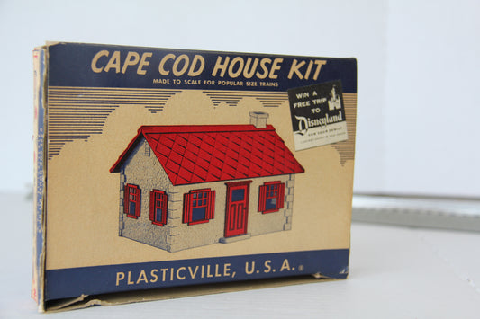 Bachmann Plasticville USA #HP-9 Cape Cod House 2 Set-Second hand-M3946