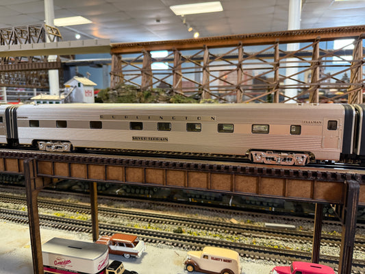 Lionel 2427680 - 21" Passenger Car "Chicago, Burlington & Quincy" (4-Car) - MrMuffin'sTrains