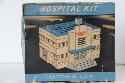 Bachmann Plasticville USA HS-6 Hospital-Second hand-M3987