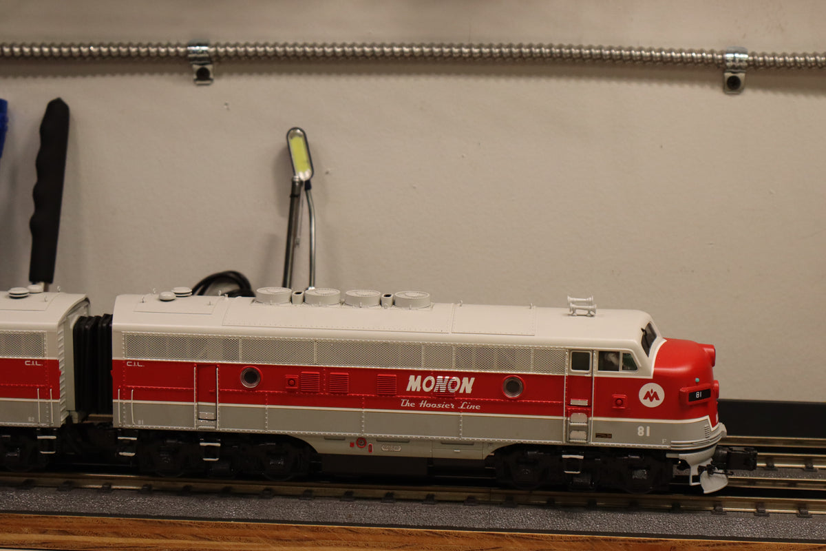 MTH 20-20436-1 Monon F-3 ABA Diesel Set-Second hand-M8473