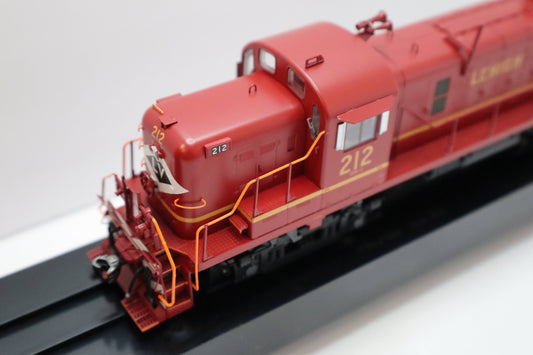 Bowser HO 25198 - Executive - Alco RS-3 Phase III Diesel Locomotive "Lehigh Valley" #212 (Ex-PRR Final Scheme)