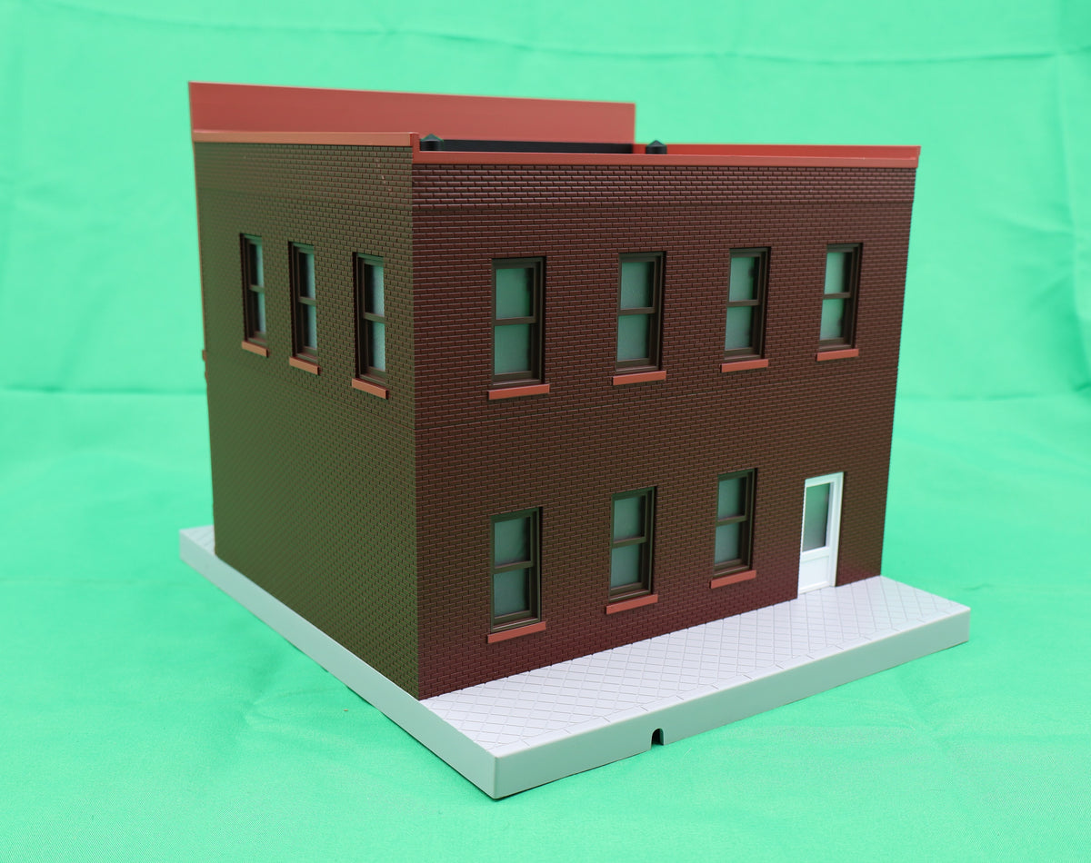 MTH 30-90685 - 2-Story City Building 1 "Rip Van Winkle Mattress Store" w/ LEDs - MrMuffin'sTrains