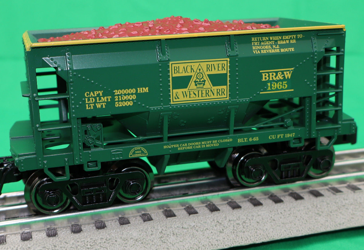 Ready Made Trains RMT-96799-11 - Ore Car "Black River & Western" #1965 - MrMuffin'sTrains