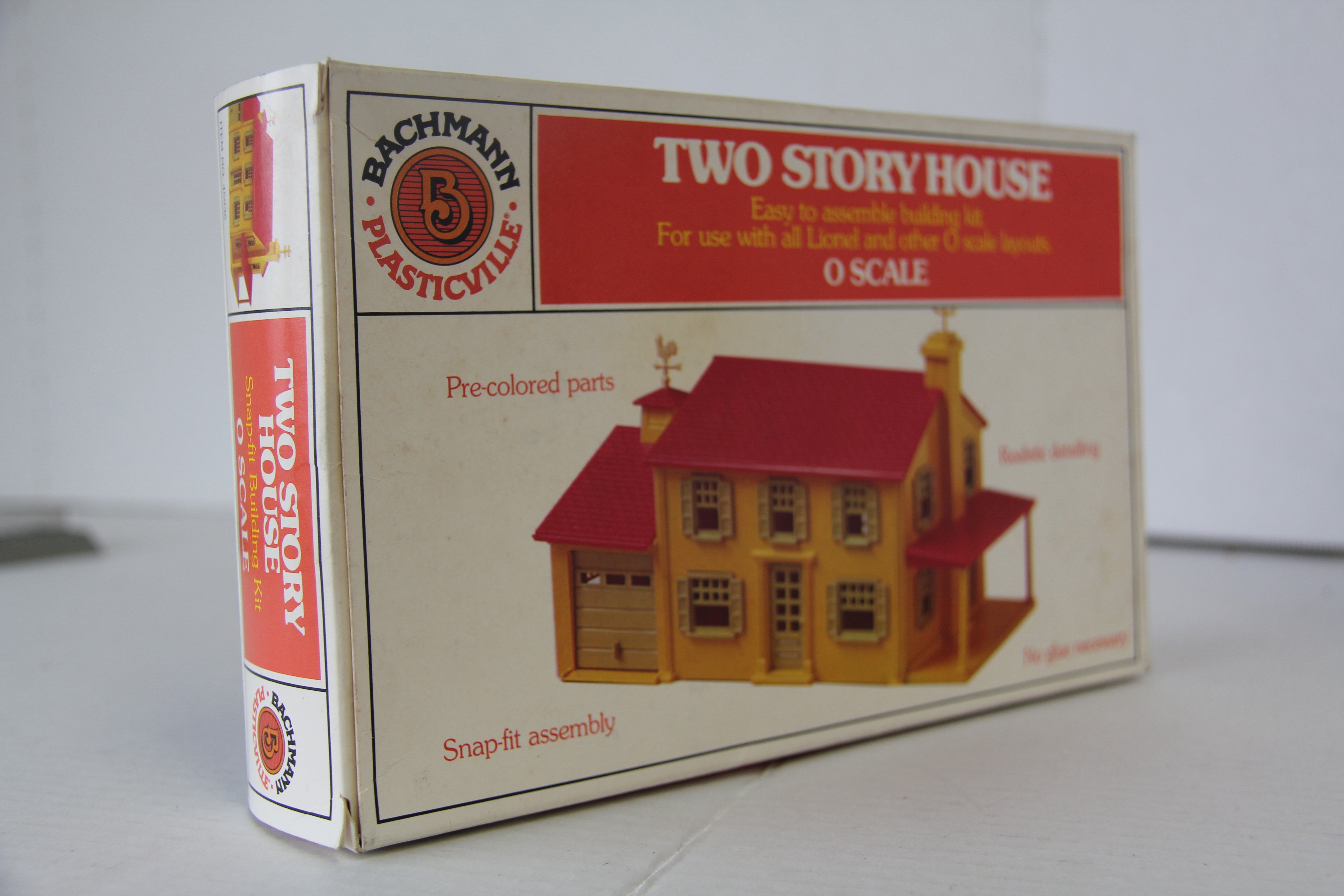 Bachmann Plasticville #45936 Two Story House-Second hand-M4012