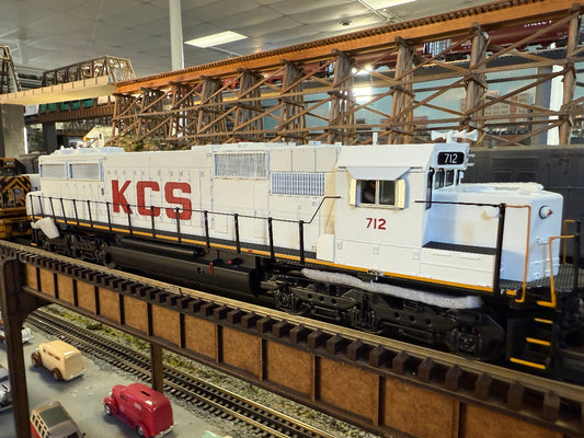 MTH 20-21914-1 - SD50 Diesel Engine "Kansas City Southern" #708 w/ PS3 - Custom Run for MrMuffin'sTrains - MrMuffin'sTrains