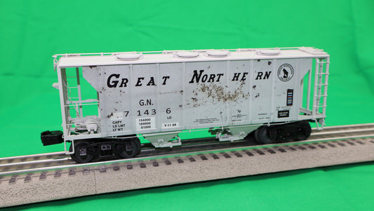 Lionel 2426641 - PS-2 Covered Hopper Car "Great Northern" #71436 (Rusty but Trusty) - MrMuffin'sTrains